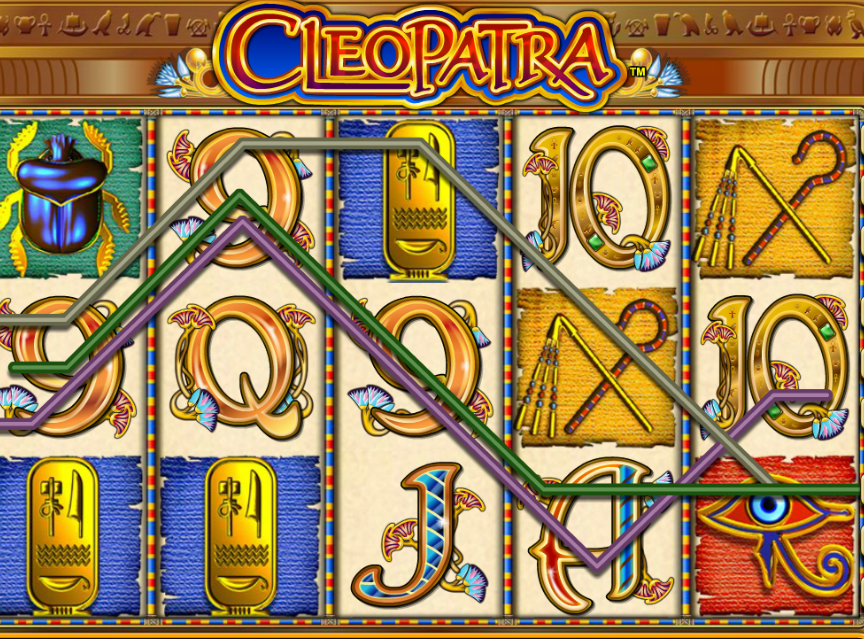 Символы слота Cleopatra