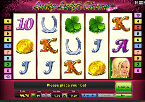 Символы слота Lucky Lady Charm